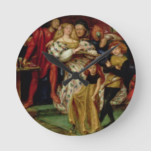 Relógio Redondo A família de Borgia, 1863