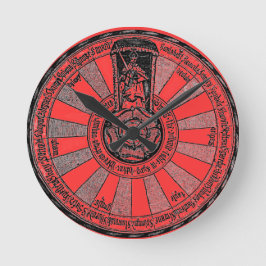 Relógio Redondo A mesa redonda de Arthur