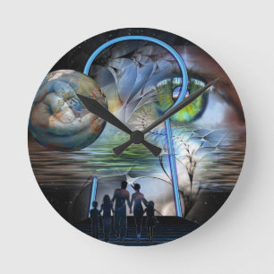 Relógio Redondo A Realidade Muda