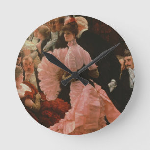 Relógio Redondo A recepção ou, L'Ambitieuse (mulher política) c