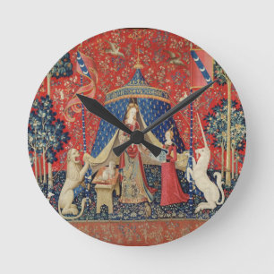 Relógio Redondo A senhora e o unicórnio: 'A meu somente desire