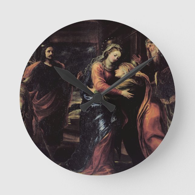 Relógio Redondo A Visitação (Frente)