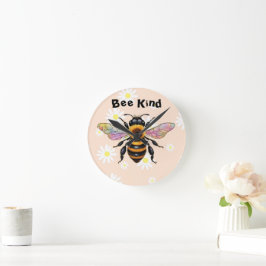 Relógio Redondo Abeja Gentil Abeja Girassol
