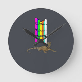 Relógio Redondo Abra seus olhos Wall Clock