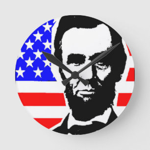 RELÓGIO REDONDO ABRAHAM LINCOLN-UNIÃO