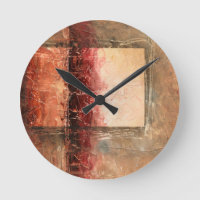 Abstrato Red Landscape
