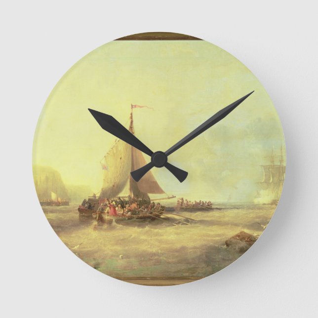 Relógio Redondo Adeus, Fair England, 1858 (Frente)