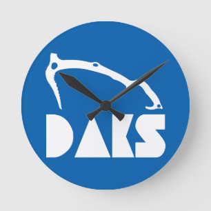 Relógio Redondo Adirondacks Subindo Gelo