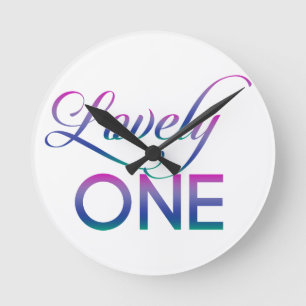 Relógio Redondo Adorável