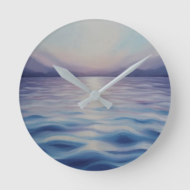 Relógio Redondo Águas Tranquilas (Frente)