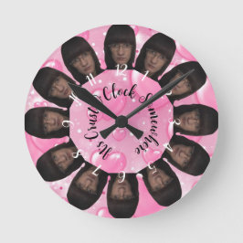Relógio Redondo Ahmet Hands É Crust O Clock Em Algum Lugar LOL Clo