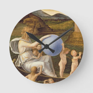 Relógio Redondo Alegoria da fortuna em mudança, ou melancolia