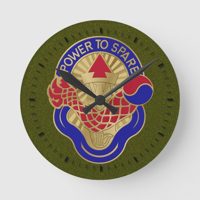 Relógio Redondo Alimentação para reposição (Frente)