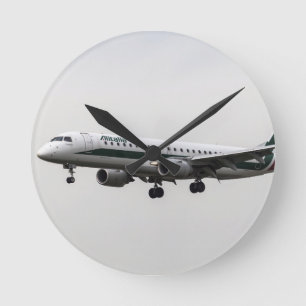 Relógio Redondo Alitalia Embraer 190