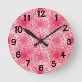 Relógio Redondo Amaranth Stars