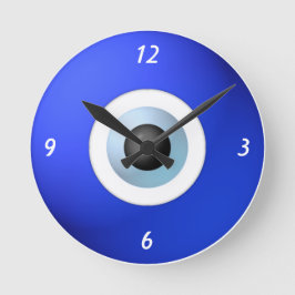 Relógio Redondo Amuleto para defender fora o olho mau