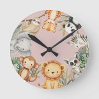 Animais Selvagens Tropicais de Pastel, Uma Selva S