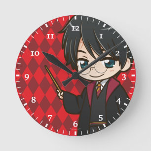 Relógio Redondo Anime Harry Potter