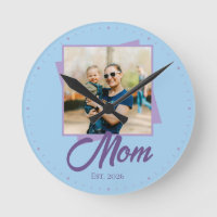 Ano de Fundação da Mamãe com Foto Personalizada
