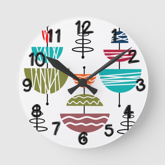 Relógio Redondo Antena (Frente)