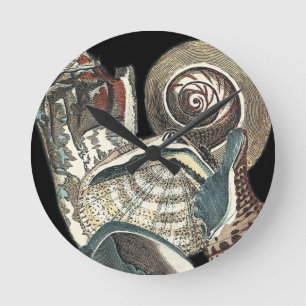 Relógio Redondo Anthologia Seashell