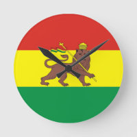 Antiga bandeira etíope com leão de Judah