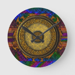 Relógio Redondo Antigo Tome Místico de Feitiços e Poções Mágicas V