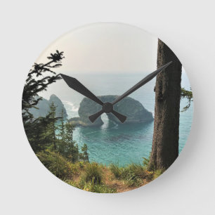 Relógio Redondo Arch Rock, Samuel H. Boardman, Oregon Coast