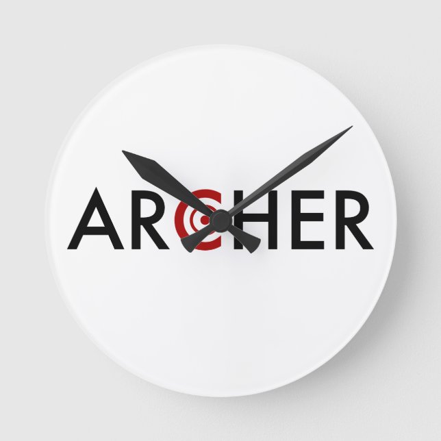 Relógio Redondo Archer (Frente)