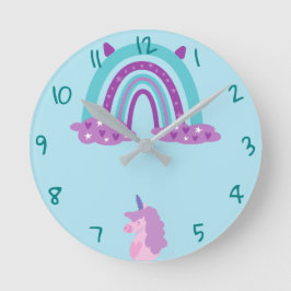 Relógio Redondo Arco-íris