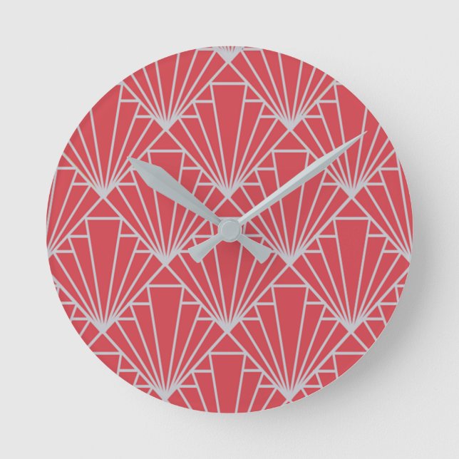 Relógio Redondo Art Deco  (Frente)