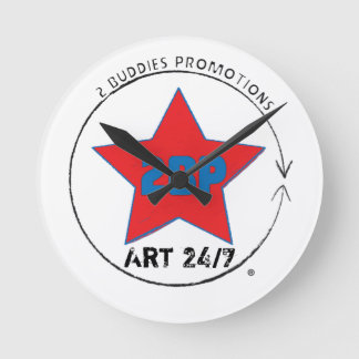 Relógio Redondo Arte 24/7
