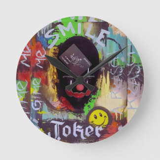 Relógio Redondo Arte Especializada Pop Joker