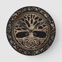 Árvore da vida - Padrão Runic de Yggdrasil