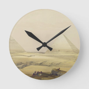 Relógio Redondo As pirâmides de Giza, de "Egipto e de Nubia", Vol