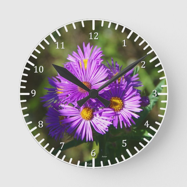 Relógio Redondo Aster Clock (Frente)