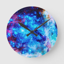 Relógio Redondo Astral Glitter