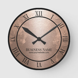 Relógio Redondo Astronômico da imaginação por lua Dourada moder