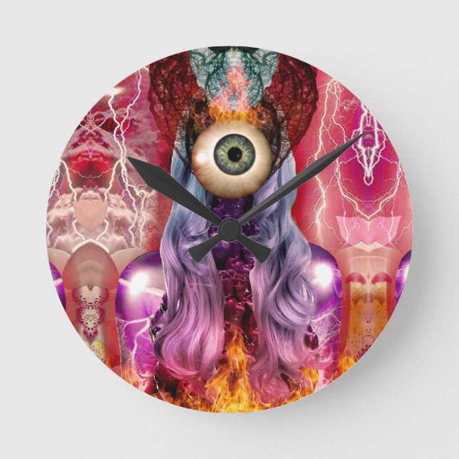 Relógio Redondo Atômica (Frente)