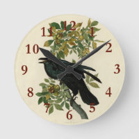 Audubon Raven Bird Classic Trabalho de arte