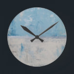 Relógio Redondo Aura prateada<br><div class="desc">decoração de casa</div>