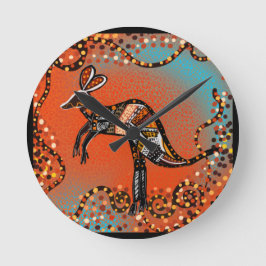 RELÓGIO REDONDO AUSTRÁLIA ART