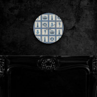 Azulejos náuticos | Roda do navio de ancoragem de 