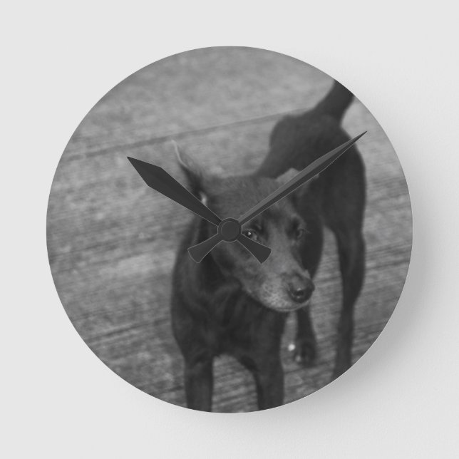 Relógio Redondo B&W - Aspin (Frente)