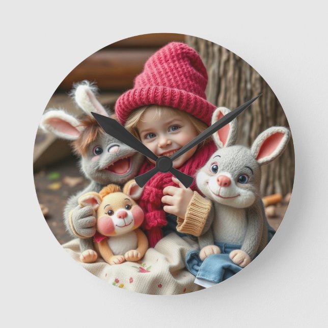 Relógio Redondo Babydecke (Frente)