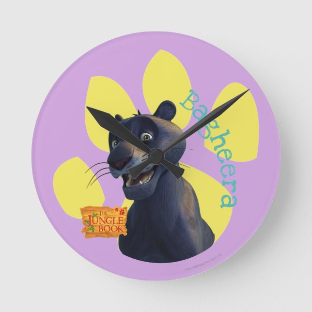 Relógio Redondo Bagheera 1 (Frente)
