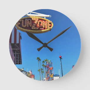Relógio Redondo Balboa Fund Zone, Newport Beach, Califórnia