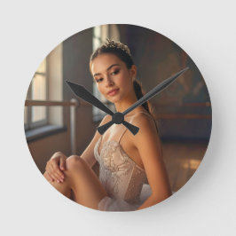 RELÓGIO REDONDO BALLET - I LOVE BALLET