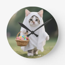 Bandeira do Gato Fantasma - Festa de Halloween 
