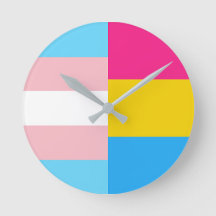 Bandeira do Orgulho Pansexual Transgênero Duplo
